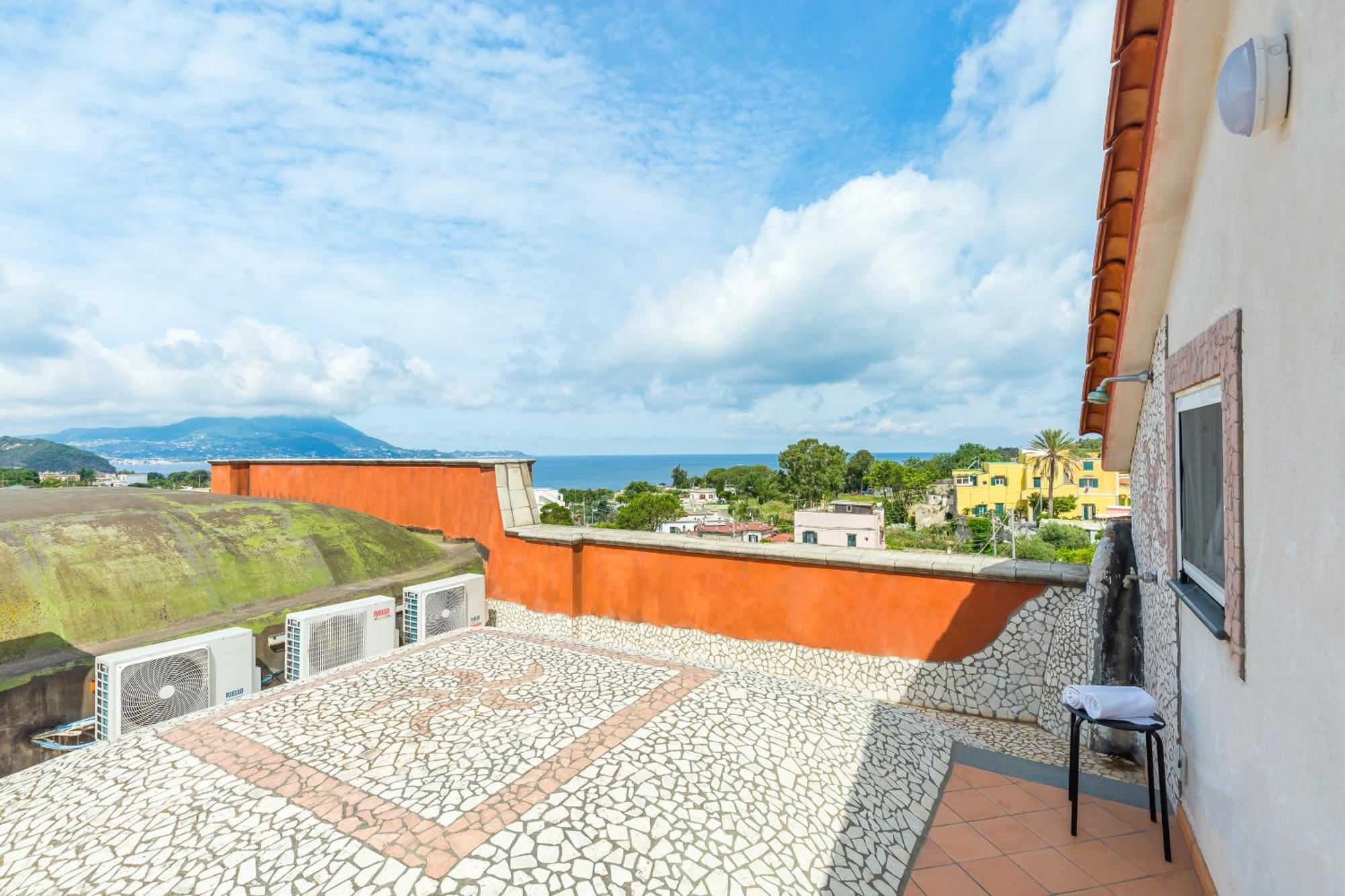 La Terrazza Sul Giardino Appartement Procida Buitenkant foto